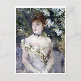 Cartão Postal De Festividades Jovem Garota em um Palhaço