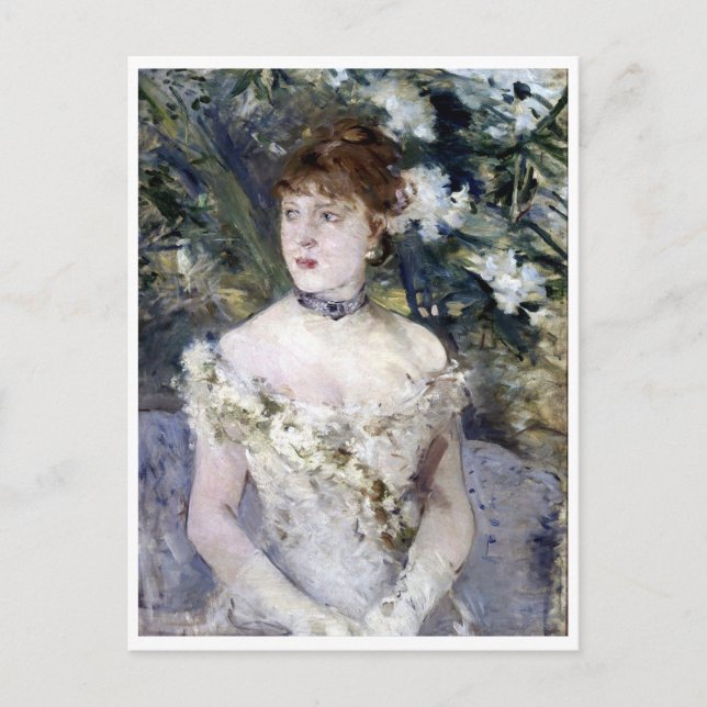 Cartão Postal De Festividades Jovem Garota em um Palhaço (Frente)