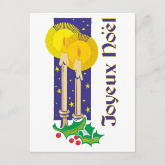 Cartão Postal De Festividades Joyeux Noël