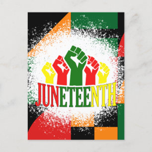 Cartão Postal De Festividades Juntede 19 de junho de 1865 rainhas negras melanin