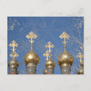 Cartão Postal De Festividades Kremlin Christmas (Postcard)