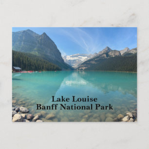 Cartão Postal De Festividades Lago Louise em Banff Canada