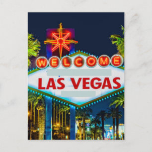 Cartão Postal De Festividades Las Vegas, Nevada Paisagem Urbana Postal