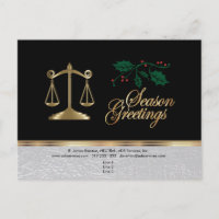 Lawyer Business Christmas - Season Saudações