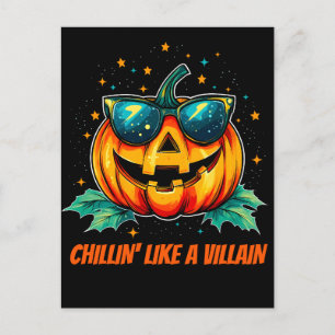 Cartão Postal De Festividades Legal Cósmico Jack-O-Space