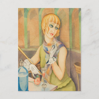 Cartão Postal De Festividades Lili Elbe - Gerda Wegener