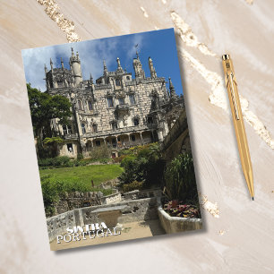 Cartão Postal De Festividades Linda Sintra Portugal Fotografia,Viagem Personaliz