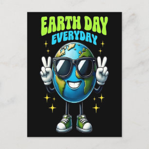Cartão Postal De Festividades Lindo cartaz no Dia da Terra 2026