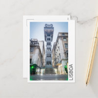 Lisboa em Portugal com Elevador Retro Souvenir