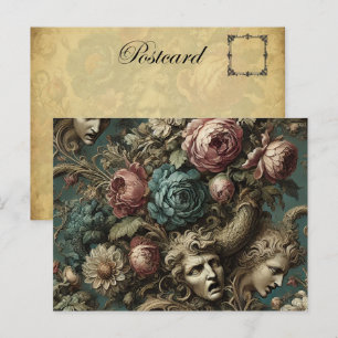 Cartão Postal De Festividades Litania de Aristocratas - Vitoriano Gótico