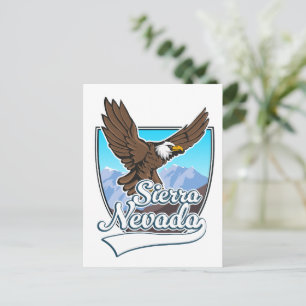 Cartão Postal De Festividades logotipo da Sierra Nevada EUA