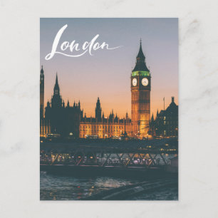 Cartão Postal De Festividades Londres