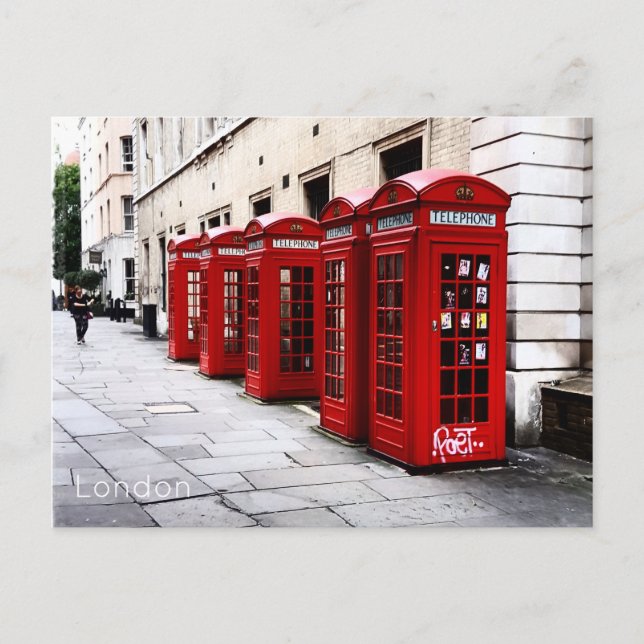 Cartão Postal De Festividades Londres (Frente)