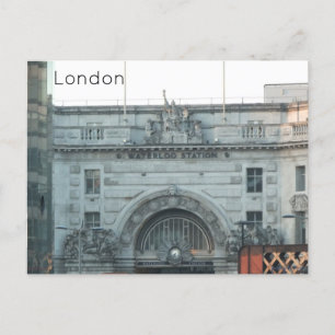 Cartão Postal De Festividades Londres - Waterloo