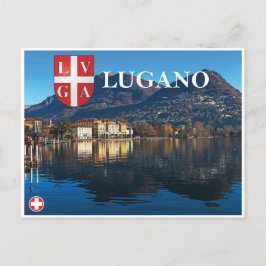 Cartão Postal De Festividades Lugano - Suiça