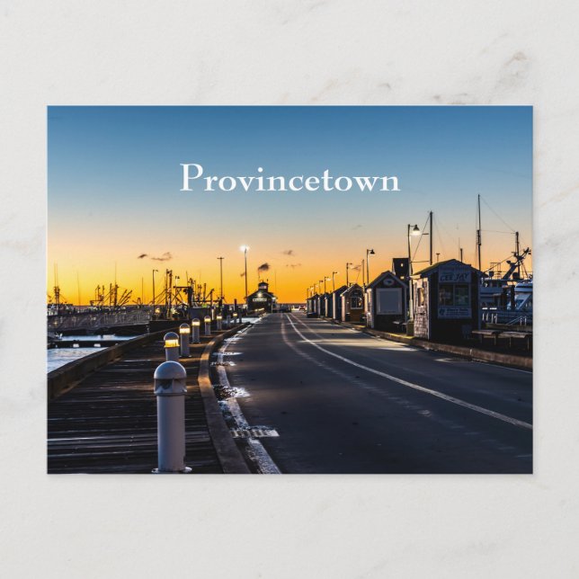 Cartão Postal De Festividades MacMillan Wharf (Frente)