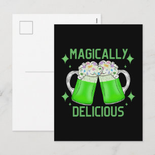 Cartão Postal De Festividades Magicamente delicioso