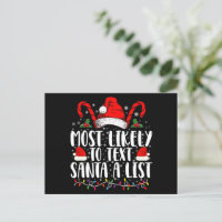 Mais Propenso a Enviar Mensagem para o Papai Noel