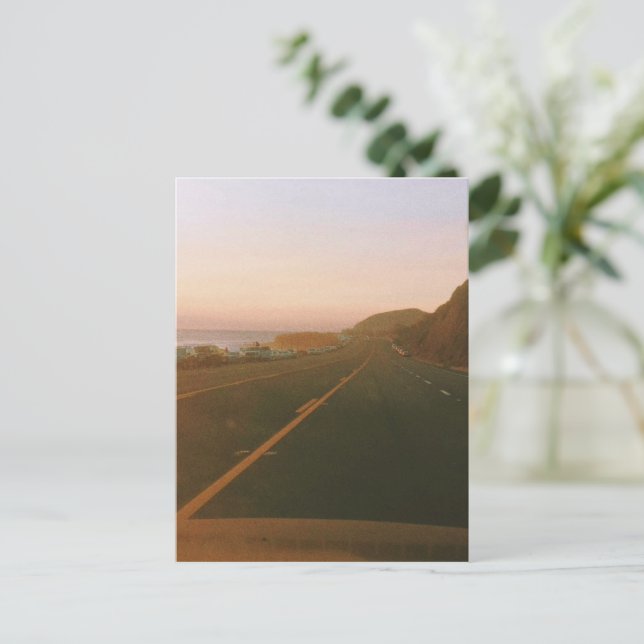 Cartão Postal De Festividades Malibu Roadtrip (Em pé/Frente)