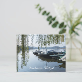 Cartão Postal De Festividades Manhã Calma de Primavera, Donk Lake Bélgica 