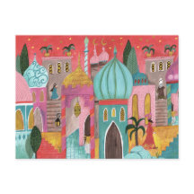 Manhã Ilustrativa de Natal da cidade