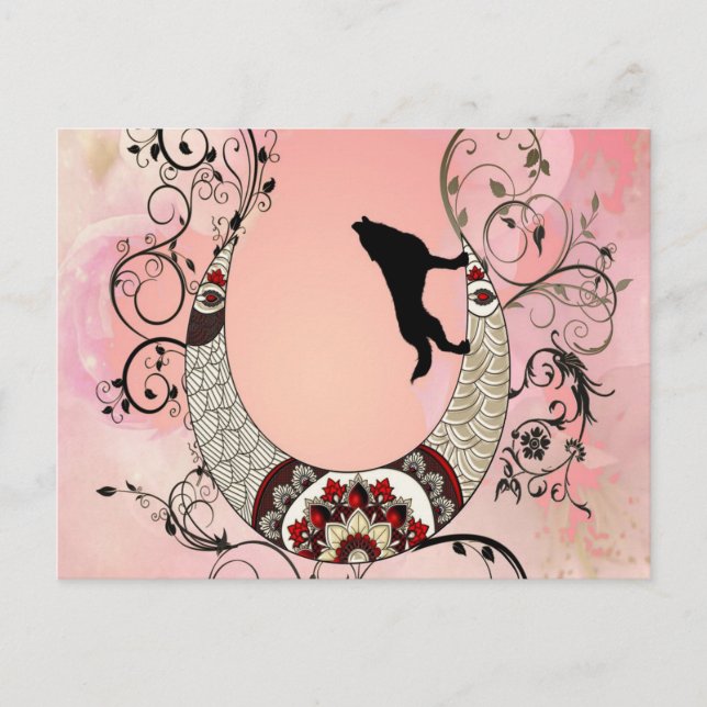 Cartão Postal De Festividades Maravilha de Mandala (Frente)