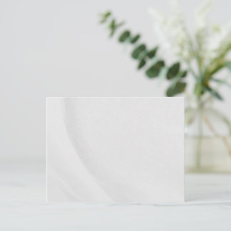 Cartão Postal De Festividades Mármore Branco