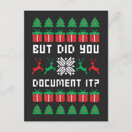 Cartão Postal De Festividades Mas Você Documentou isso