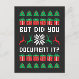 Cartão Postal De Festividades Mas Você Documentou isso