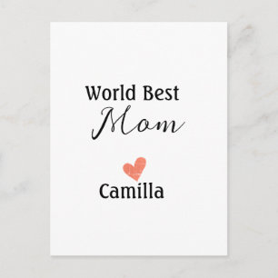Cartão Postal De Festividades Melhor mãe do mundo feliz dia das mães avó namhear