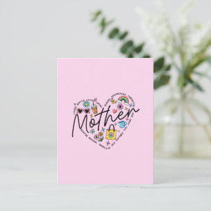 Cartão Postal De Festividades Melhor Mãe Nunca