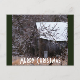 Cartão Postal De Festividades Merry Christmas