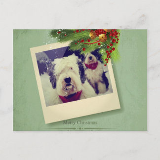 Cartão Postal De Festividades Merry Christmas!