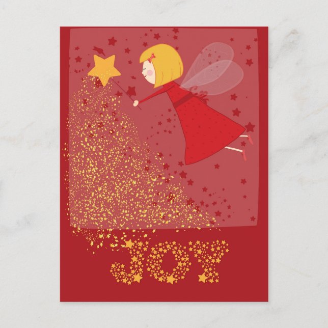 Cartão Postal De Festividades merry Christmas (Frente)