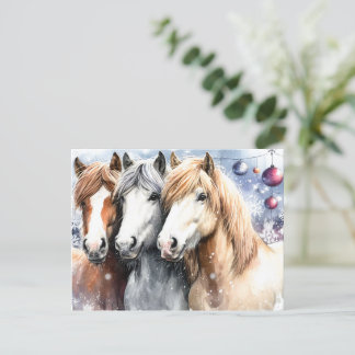 Cartão Postal De Festividades Merry Christmas - 8