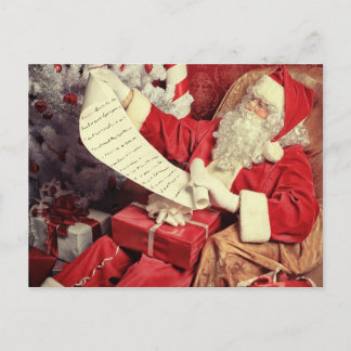 Cartão Postal De Festividades merry christmas and happy new year