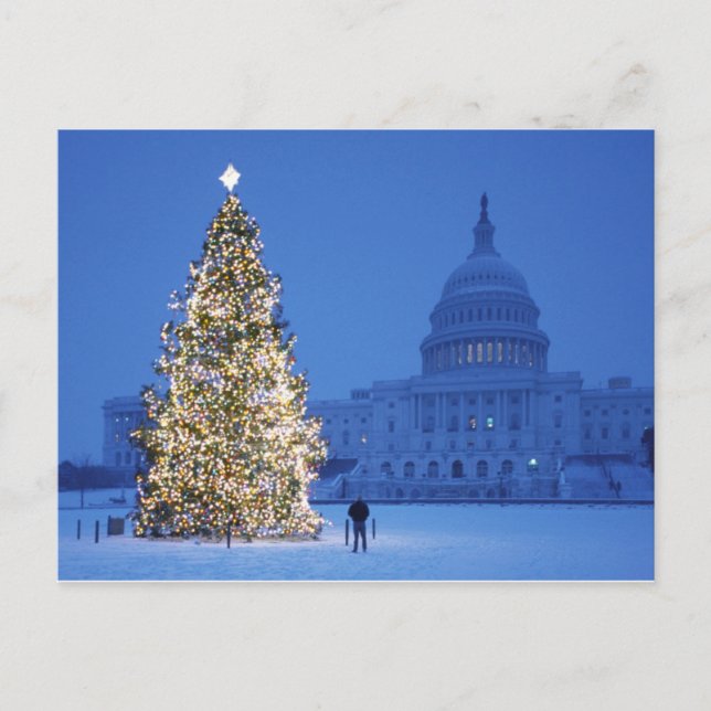 Cartão Postal De Festividades merry christmas and happy new year (Frente)