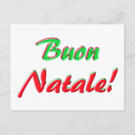 Cartão Postal De Festividades Merry Christmas card