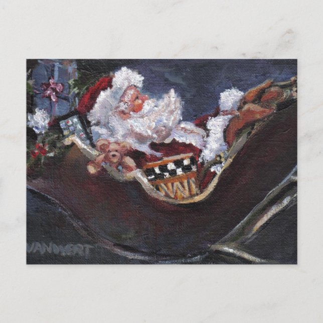 Cartão Postal De Festividades "Merry Everything" (Frente)