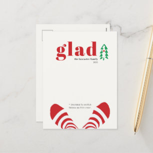 Cartão Postal De Festividades Mínimo Encantado, Marfim, Ano Novo