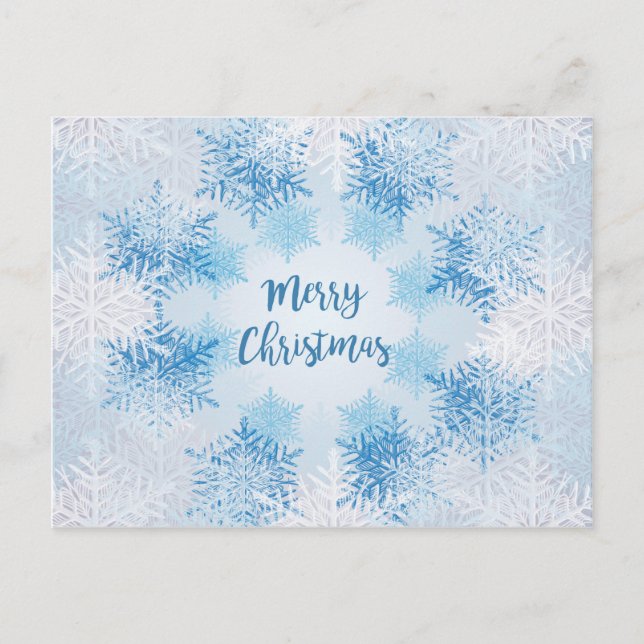 Cartão Postal De Festividades MOSTRAR PADRÕES DE PADRÃO Feliz Natal (Frente)