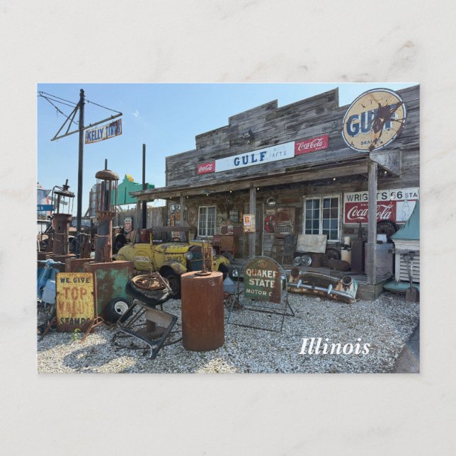 Cartão Postal De Festividades MotorHead Bar & Grill, Museu (Frente)