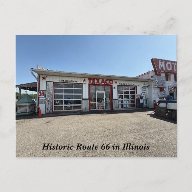 Cartão Postal De Festividades MotorHead Bar & Grill, Museu (Frente)