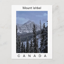 Cartão Postal De Festividades Mount Ishbel Canada Postcard
