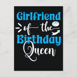 Cartão Postal De Festividades Mulher aniversariante menina crianças celebração e