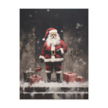 Mural rural de Santa Claus