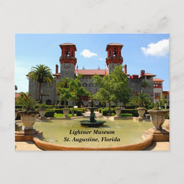 Cartão Postal De Festividades Museu Histórico Lightner (Frente)