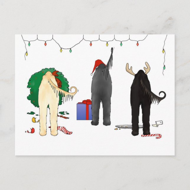 Cartão Postal De Festividades Nada termina um Natal afegão (Frente)