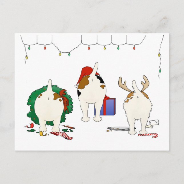 Cartão Postal De Festividades Nada termina um Natal de Jack (Frente)