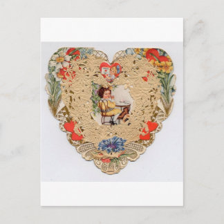 Cartão Postal De Festividades Namorados